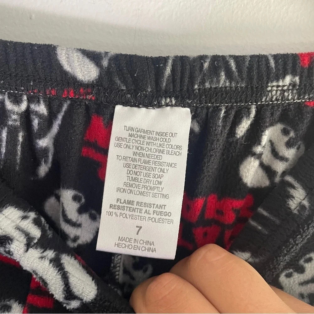 Star Wars Fleece Pajama Pants Size 7 Features Darth Vader - Picture 4 of 6
